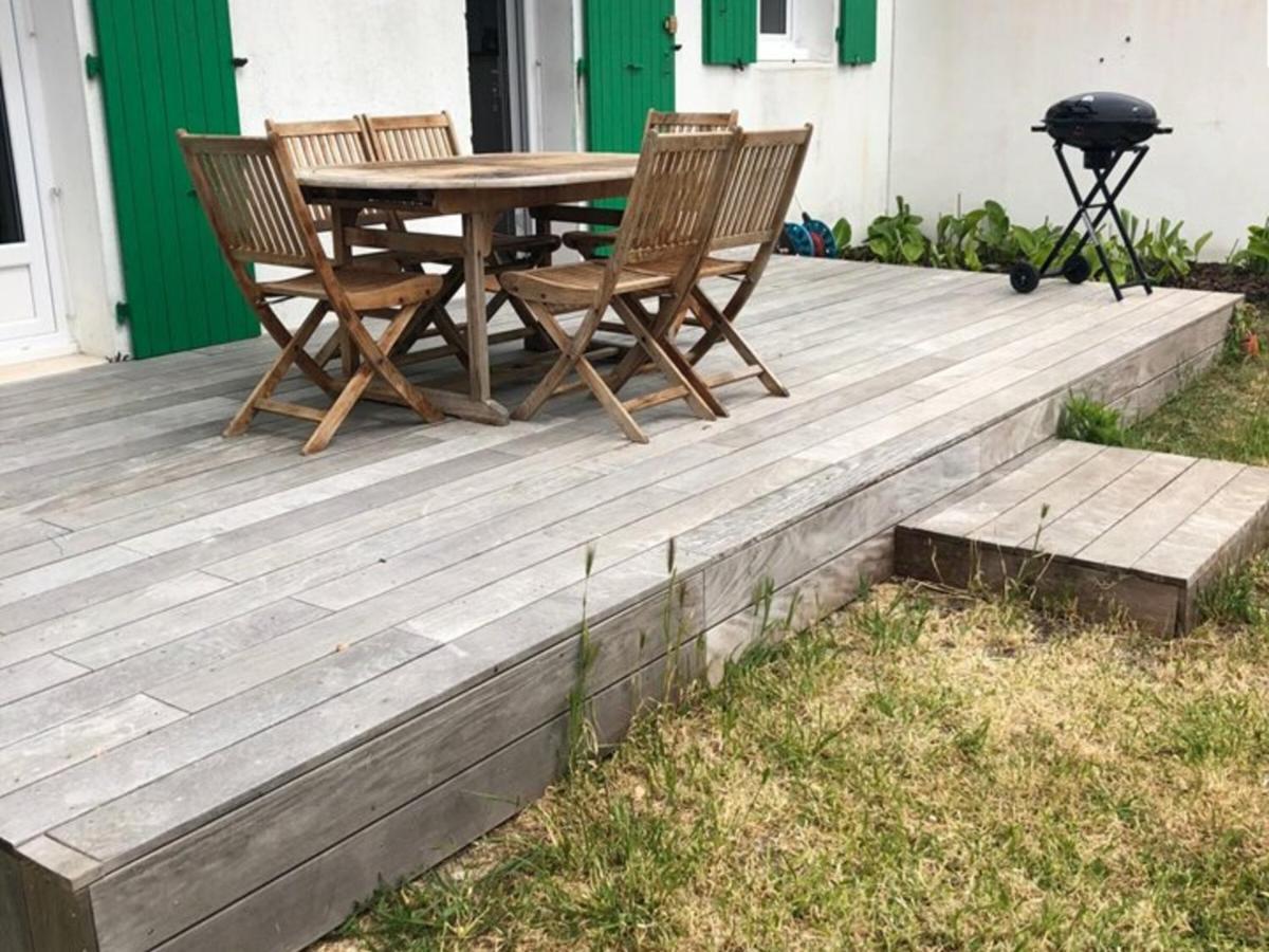 Maison Neuve A La Couarde: Proche Centre, Plages Et Marche, Jardin Et Terrasse Equipes - Fr-1-434-35 Exteriör bild
