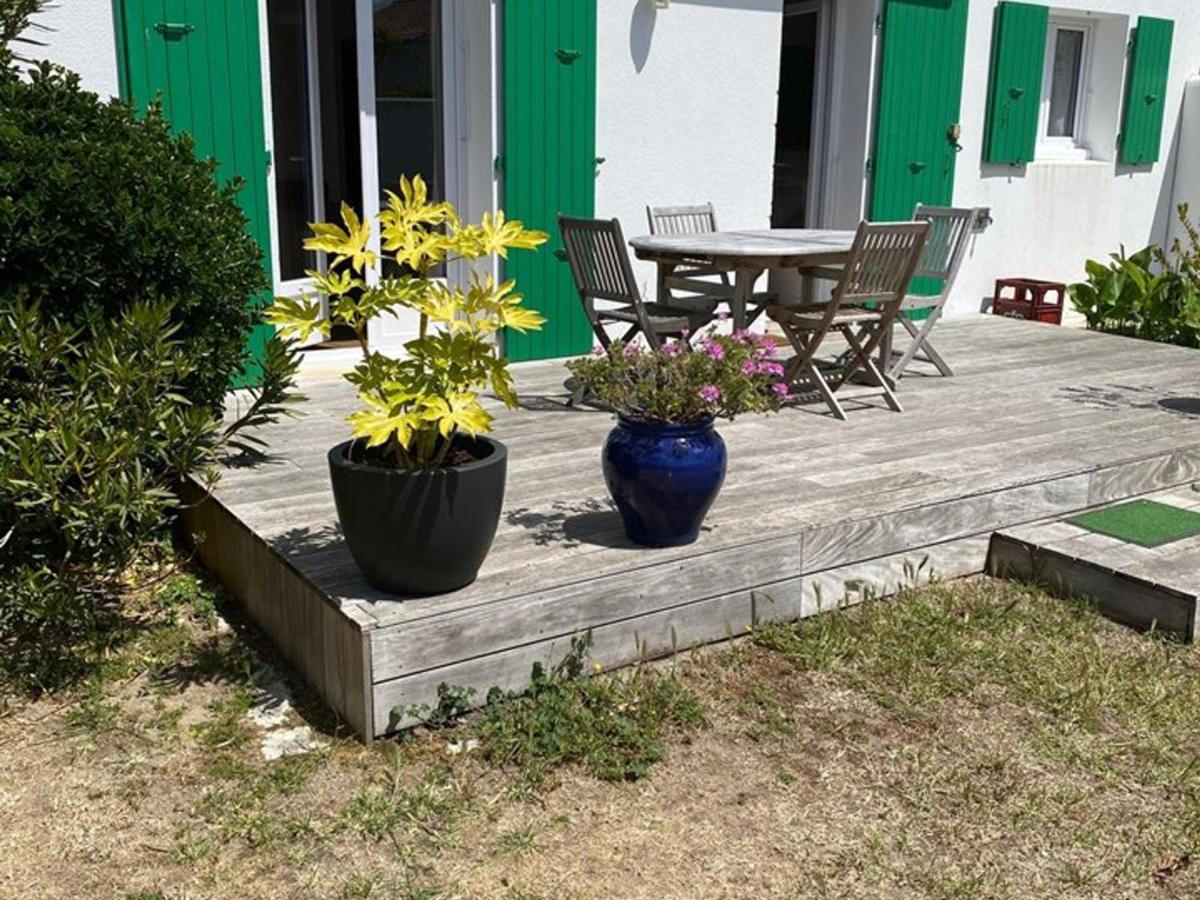 Maison Neuve A La Couarde: Proche Centre, Plages Et Marche, Jardin Et Terrasse Equipes - Fr-1-434-35 Exteriör bild