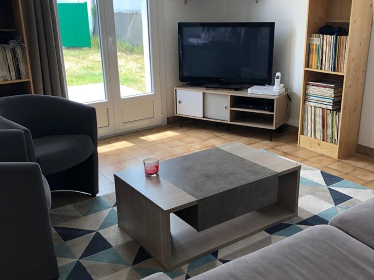 Maison Neuve A La Couarde: Proche Centre, Plages Et Marche, Jardin Et Terrasse Equipes - Fr-1-434-35 Exteriör bild